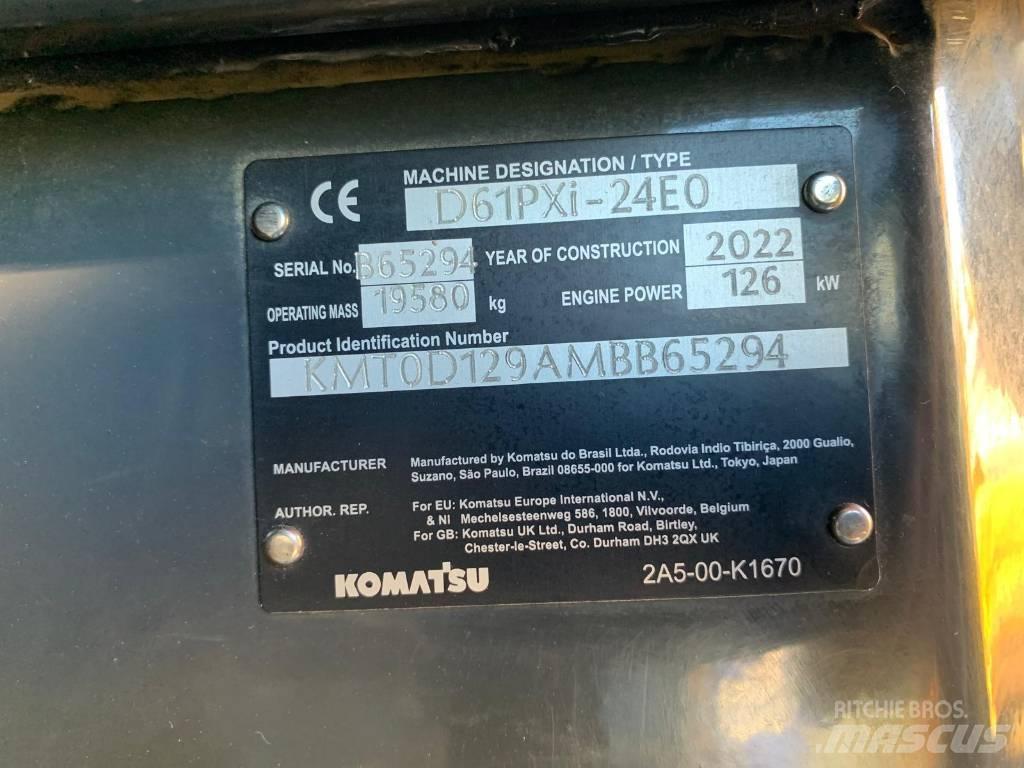 Komatsu D61PXi-24E0 Buldožerji goseničarji
