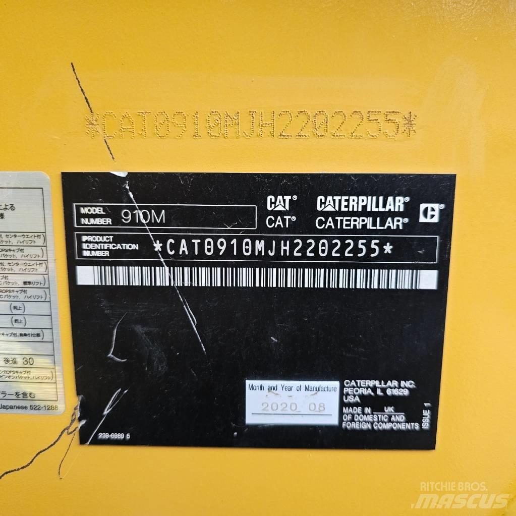 CAT 910M Kolesni nakladalci