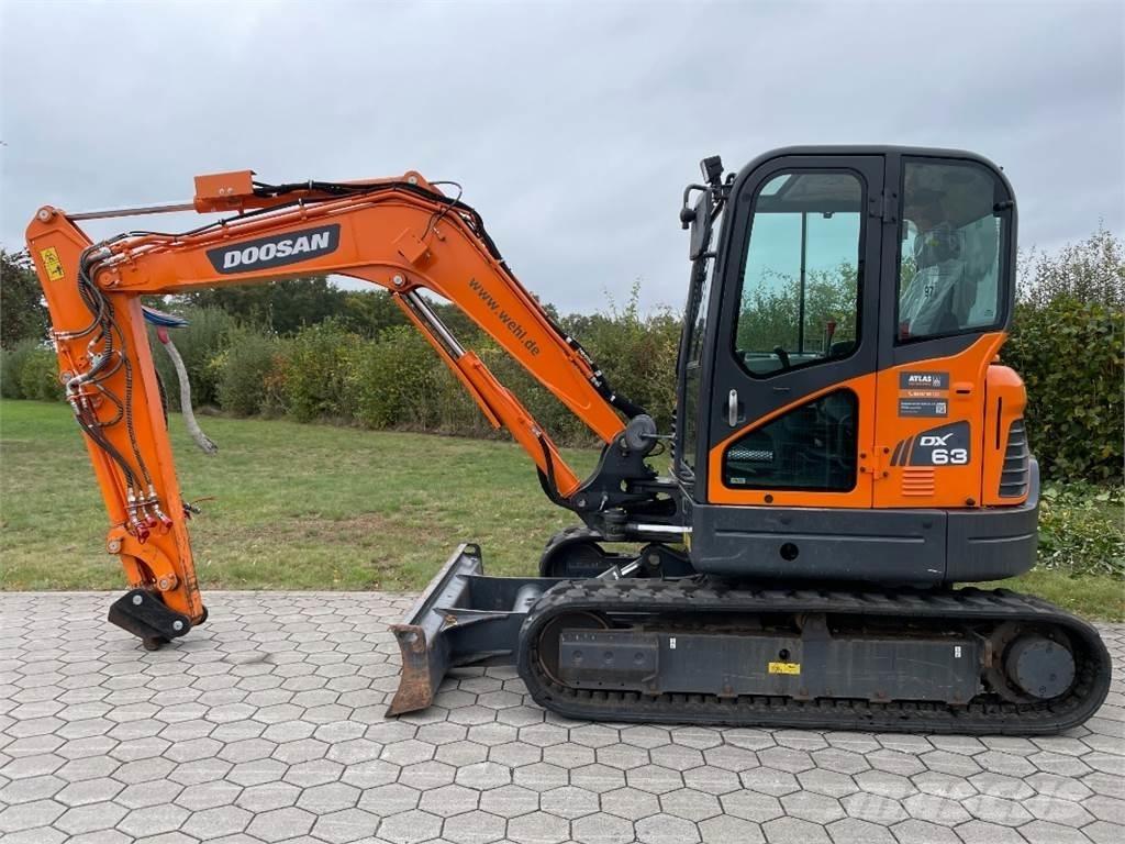 Doosan DX63-3 Mini bagri <7t