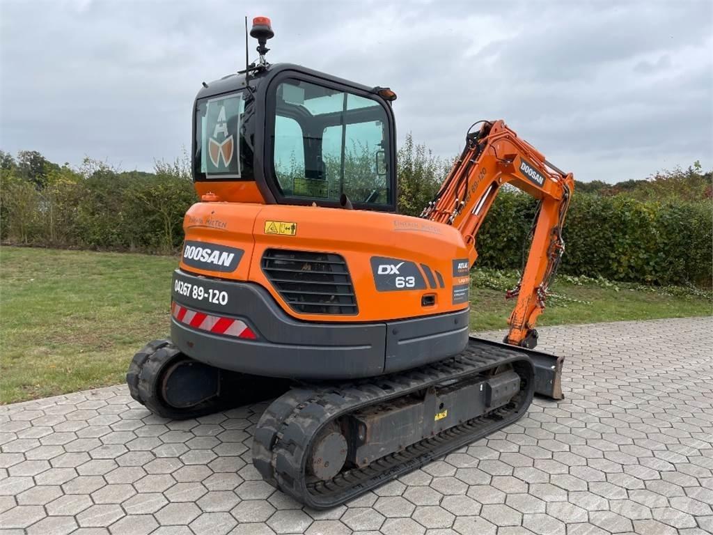 Doosan DX63-3 Mini bagri <7t