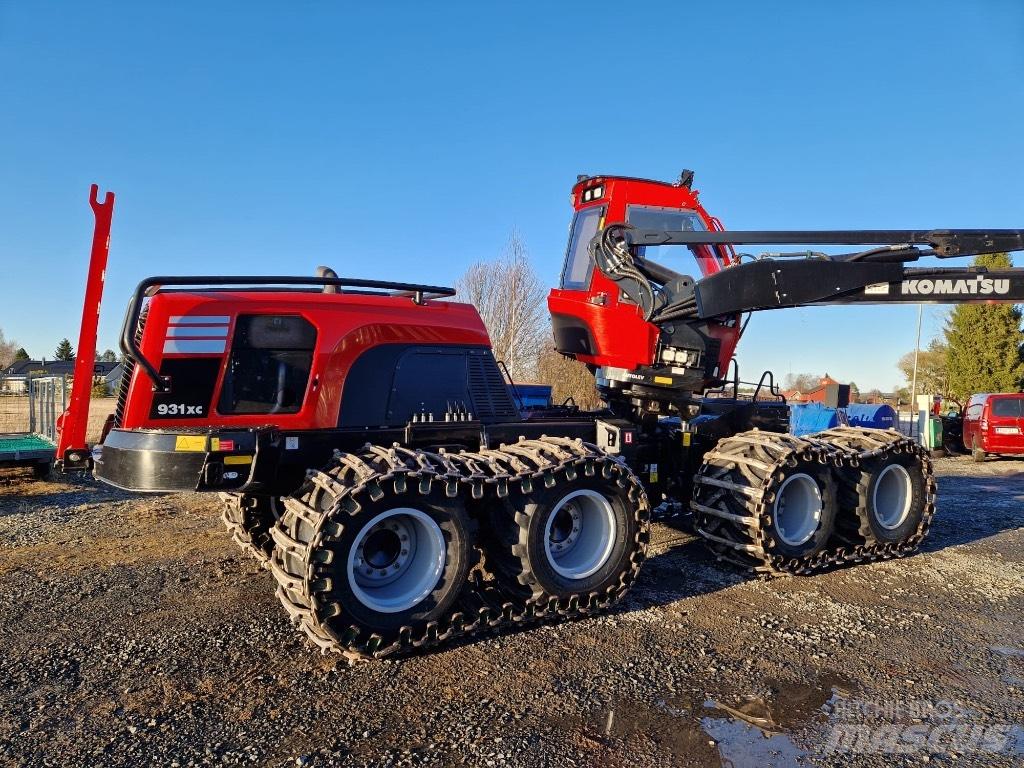 Komatsu 931XC Harvesterji