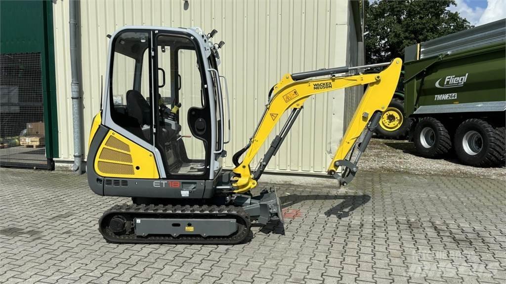 Wacker ET 18 Mini bagri <7t