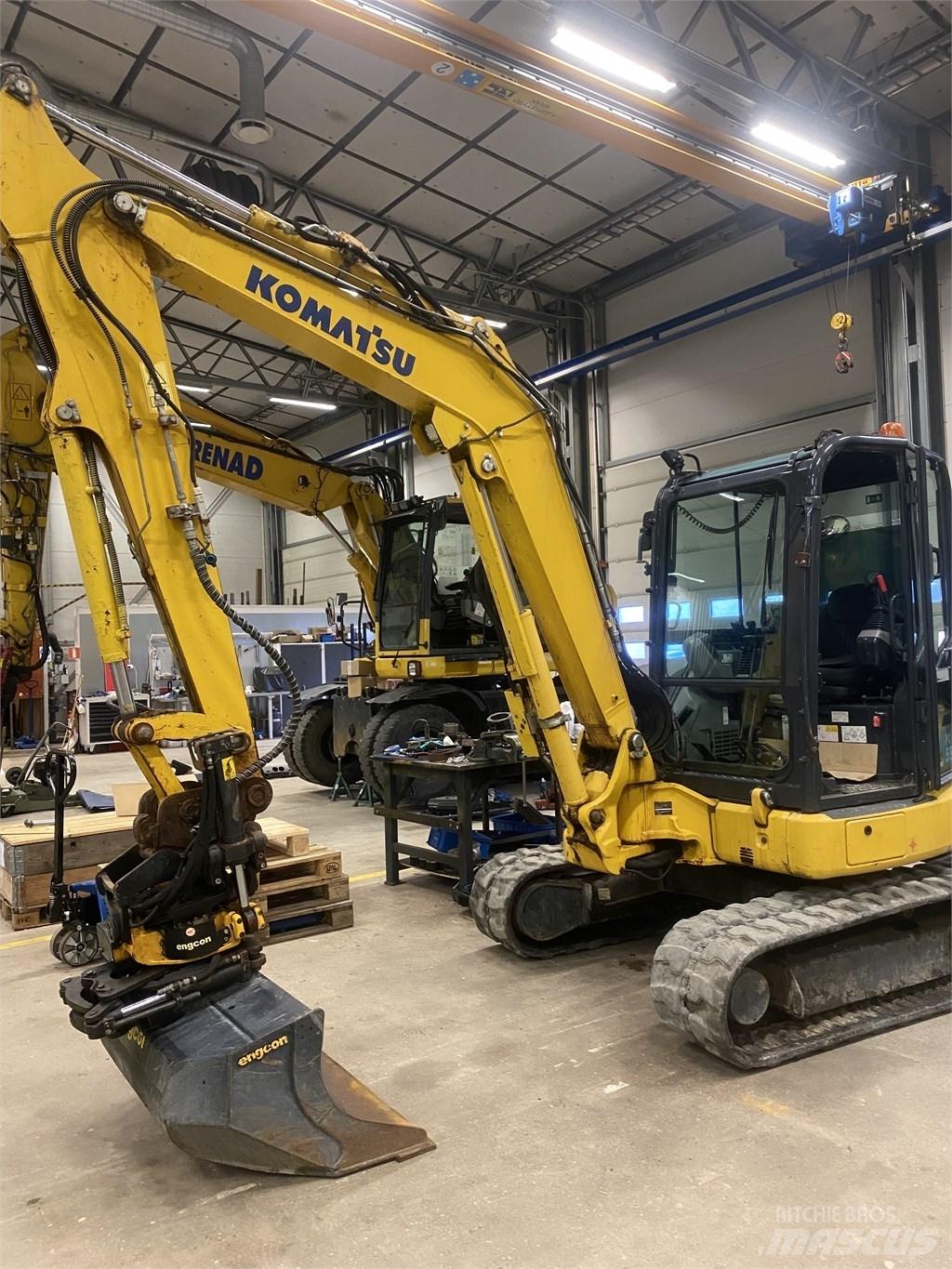 Komatsu PC55MR-5 Mini bagri <7t