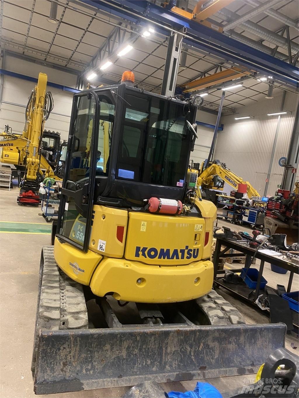Komatsu PC55MR-5 Mini bagri <7t