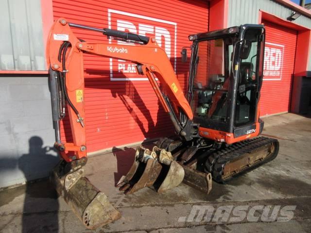 Kubota U 27-4 Mini bagri <7t