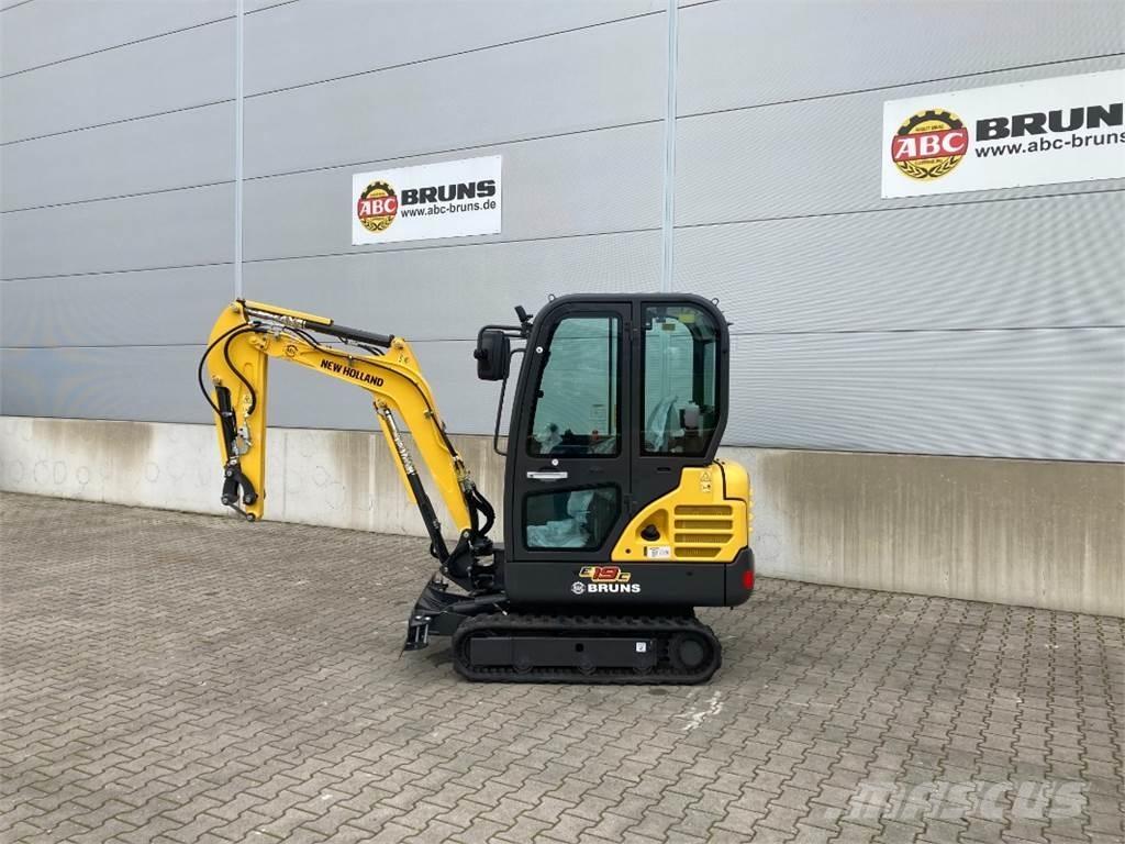 New Holland E 19C Mini bagri <7t