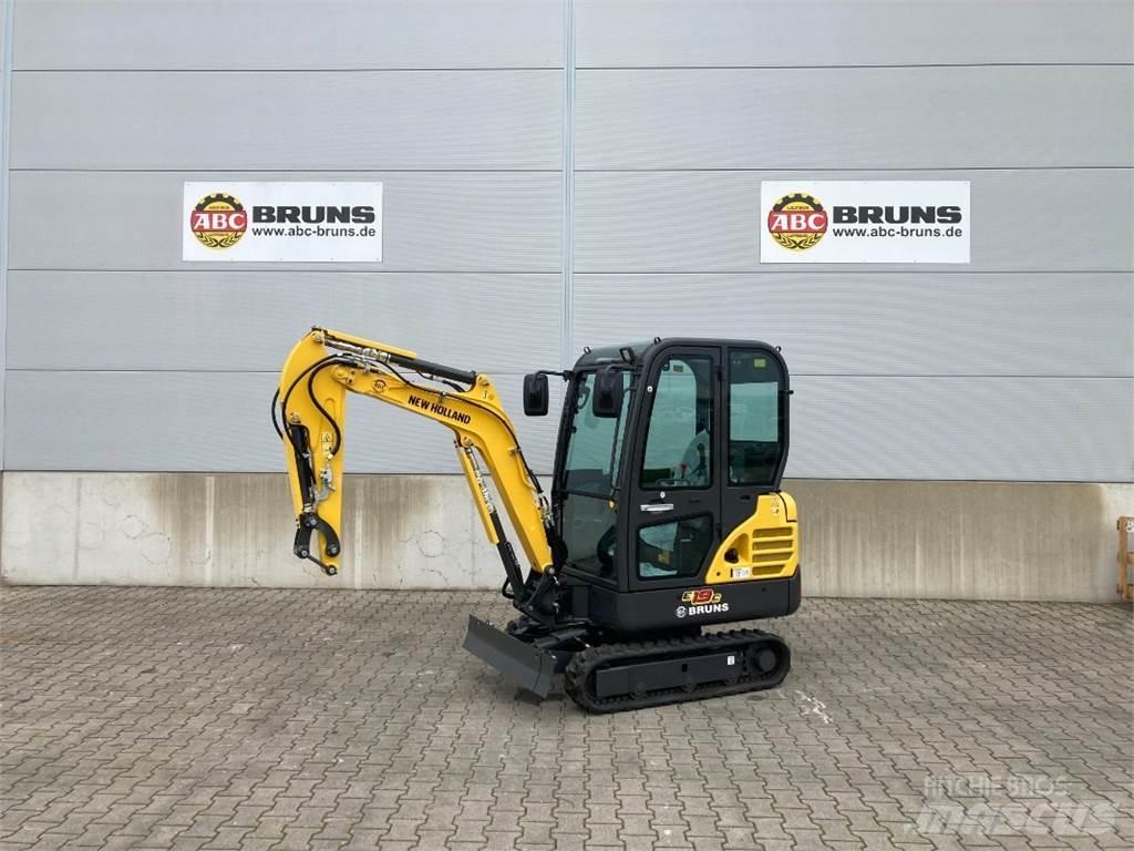 New Holland E 19C Mini bagri <7t
