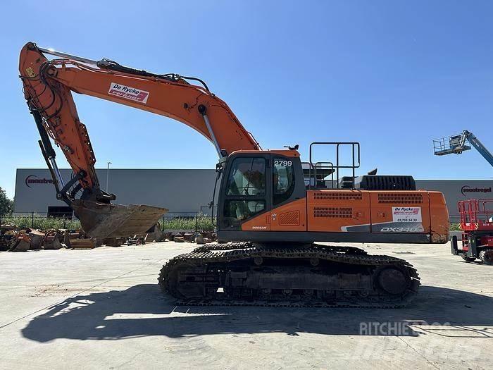Doosan DX340LC-5 Bagri goseničarji