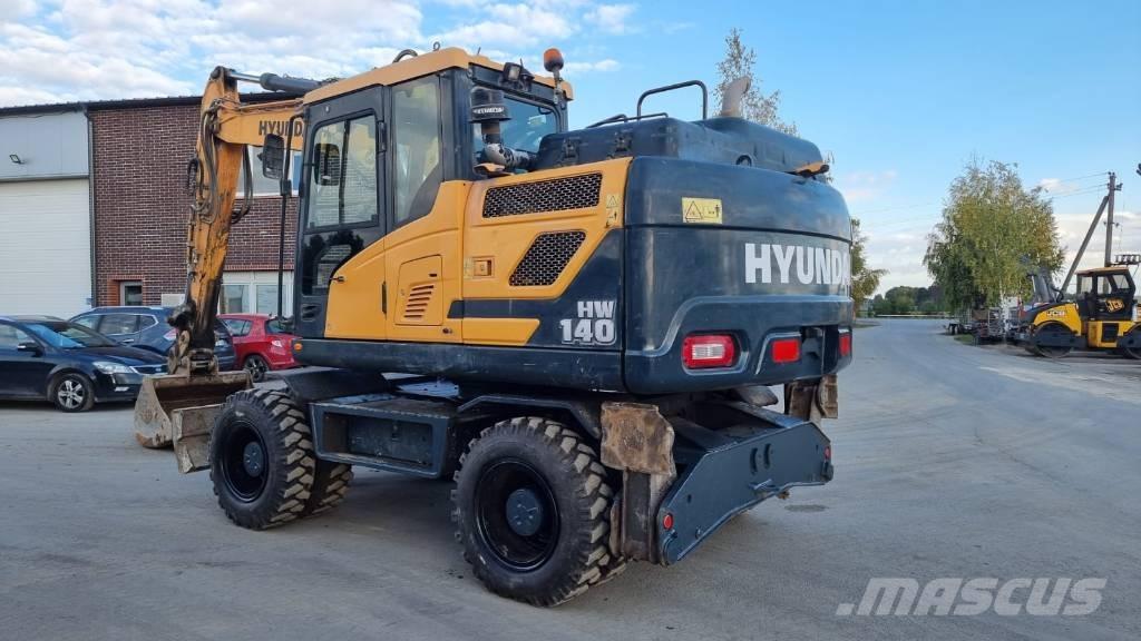 Hyundai HW 140 Bagri na kolesih