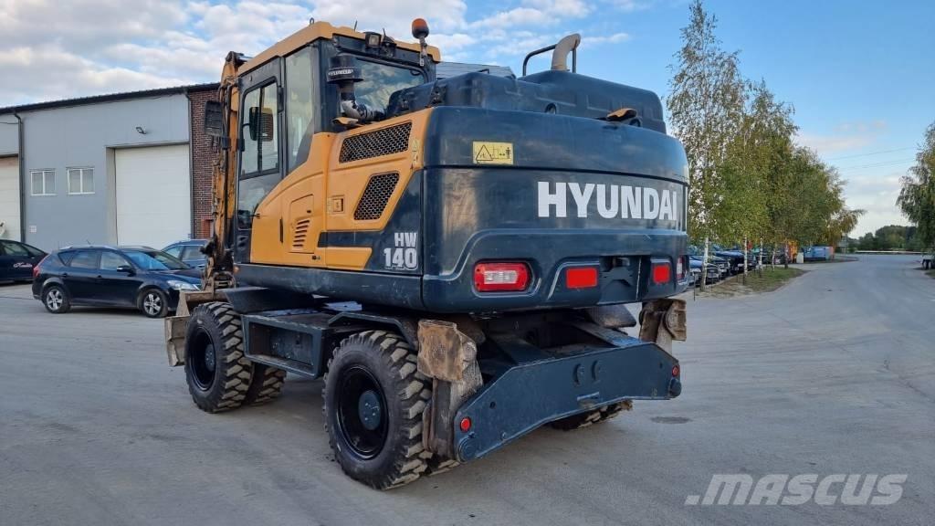 Hyundai HW 140 Bagri na kolesih