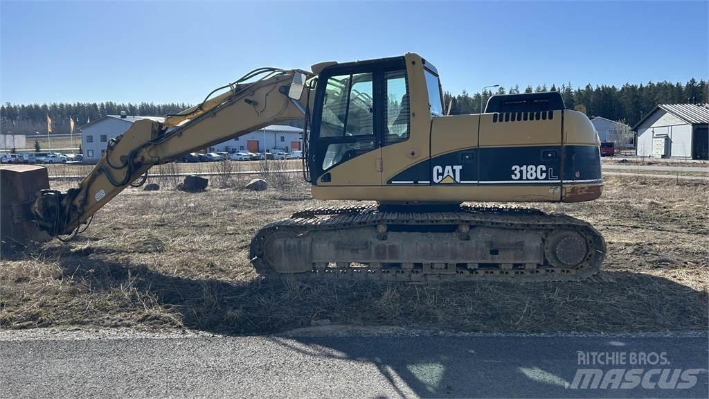 CAT 318 C Bagri goseničarji