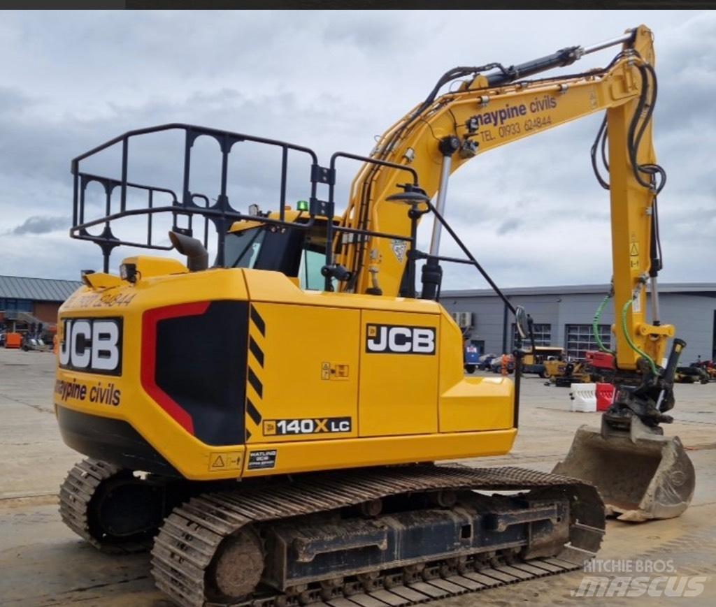 JCB 140X Steelwrist Bagri goseničarji
