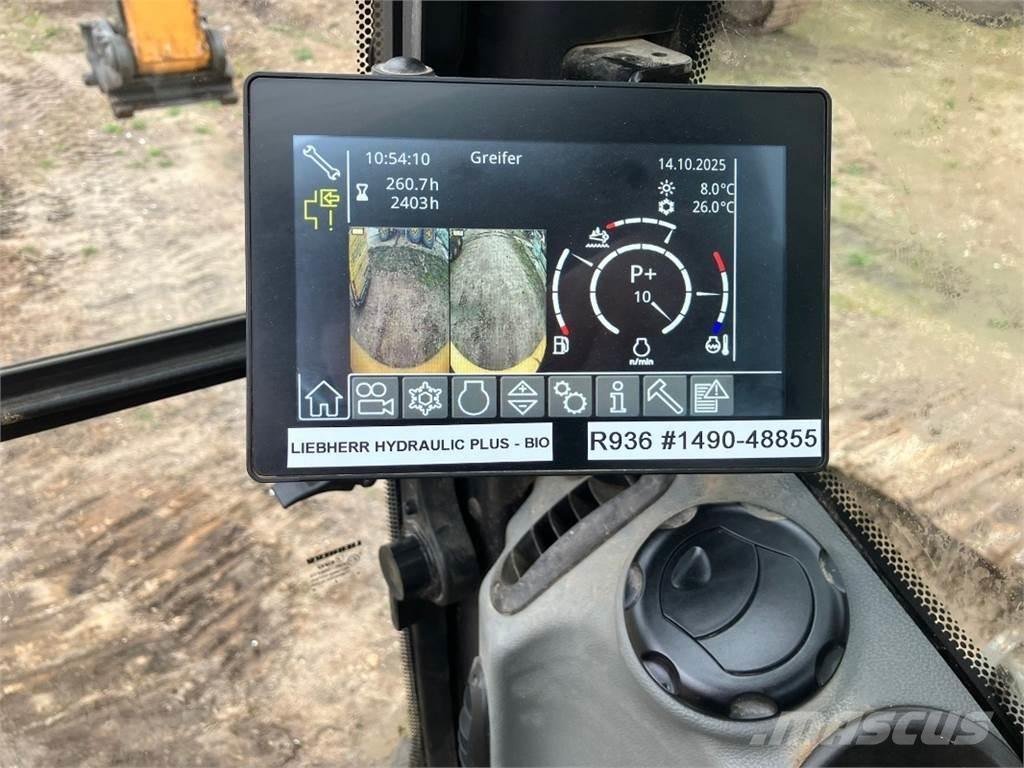 Liebherr R936 NLC Bagri goseničarji