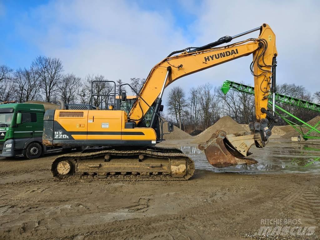 Hyundai HX 220 L Bagri goseničarji
