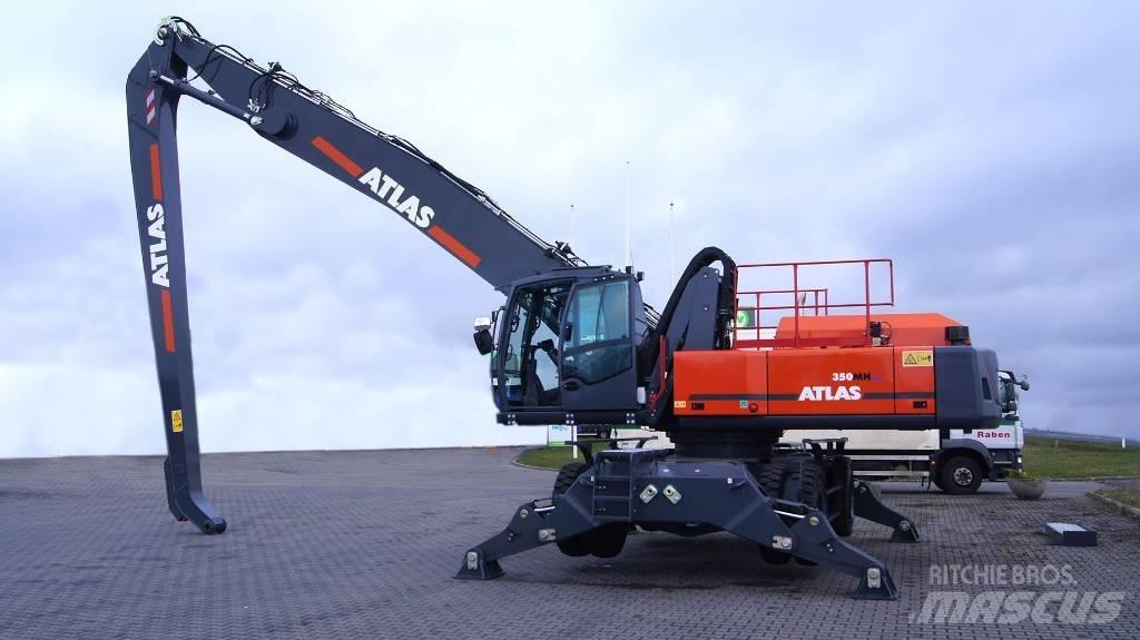 Atlas 350 MH blue Bagri za prekladanje primarnih/sekundarnih surovin
