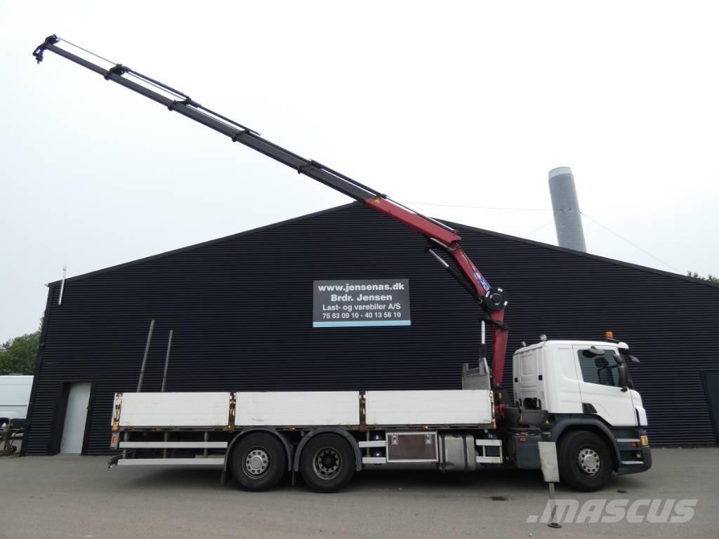 Scania P 360 Tovornjaki z žerjavom