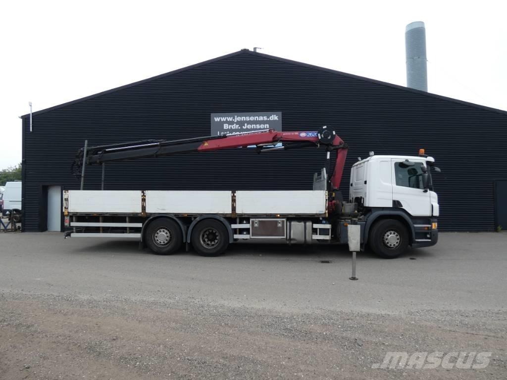 Scania P 360 Tovornjaki z žerjavom
