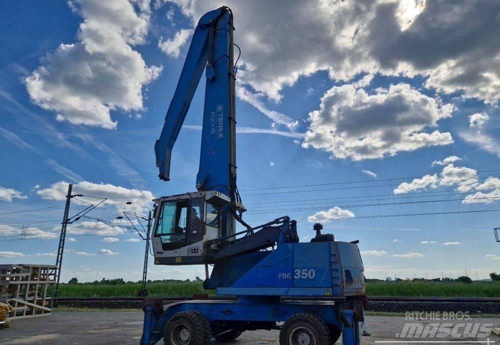 Terex Fuchs MHL 350 Bagri za prekladanje primarnih/sekundarnih surovin