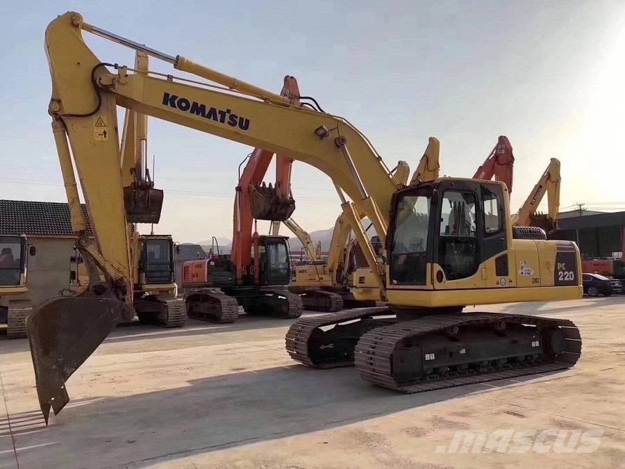 Komatsu pc220-7 Bagri goseničarji