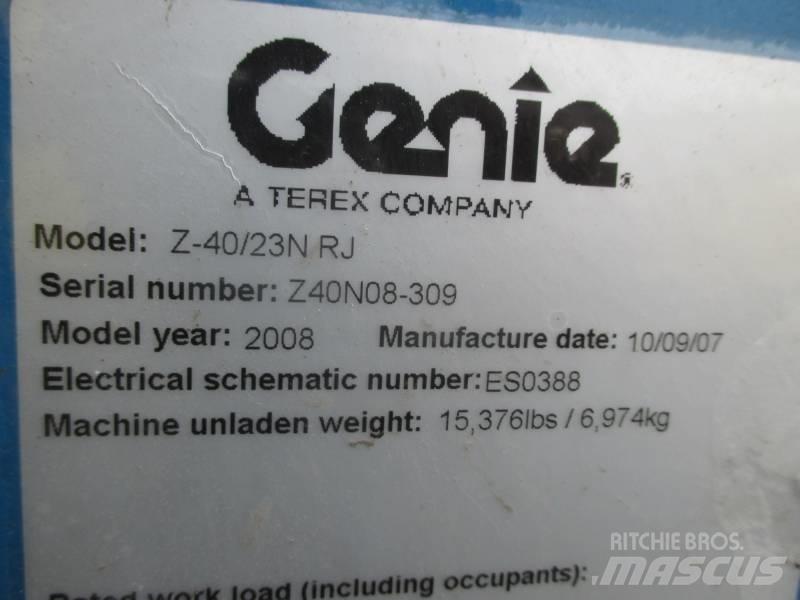 Genie Z 40/23 N RJ Zglobne dvižne ploščadi