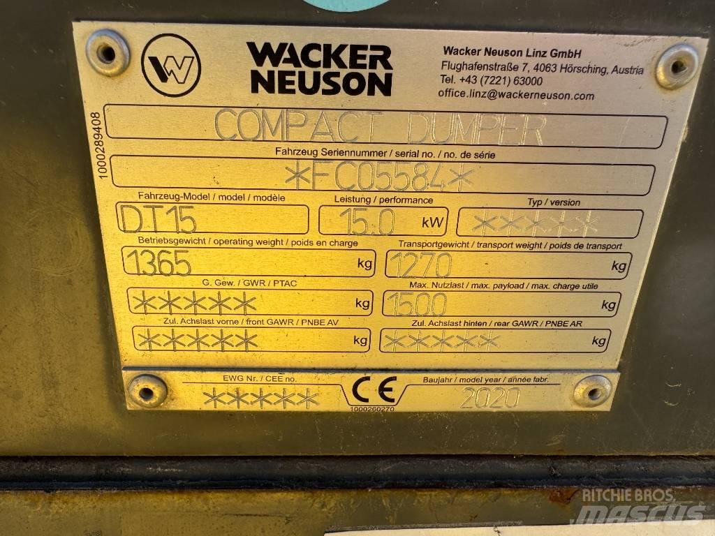 Wacker Neuson DT15 Demperji goseničarji