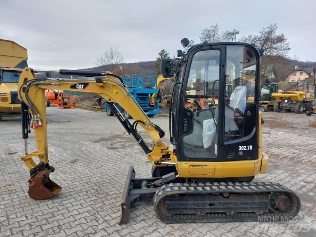 CAT 302.7 D CR Mini bagri <7t