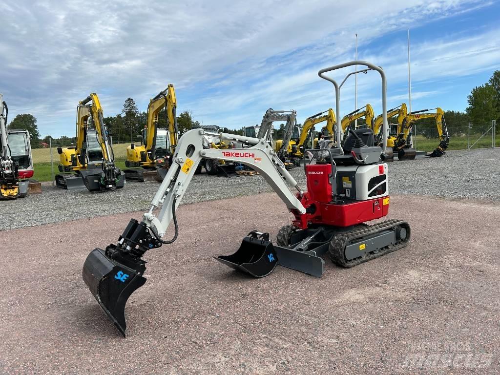 Takeuchi TB210R Mini bagri <7t