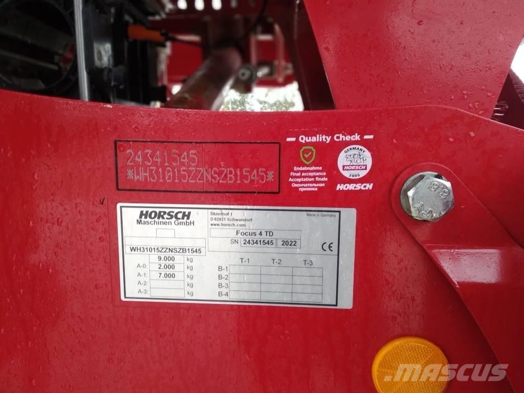 Horsch Focus 4 TD Sejalnice