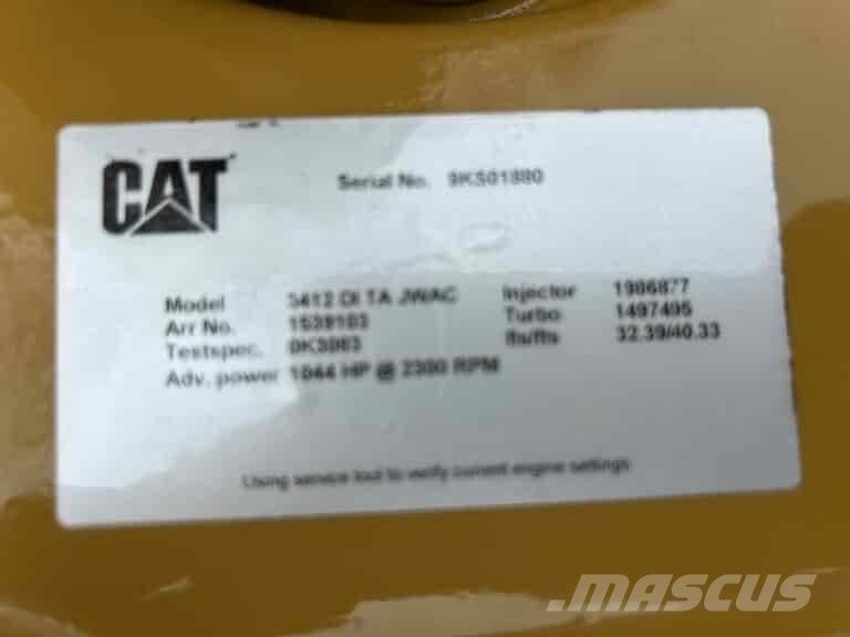 CAT 3412E Ladijski motorji