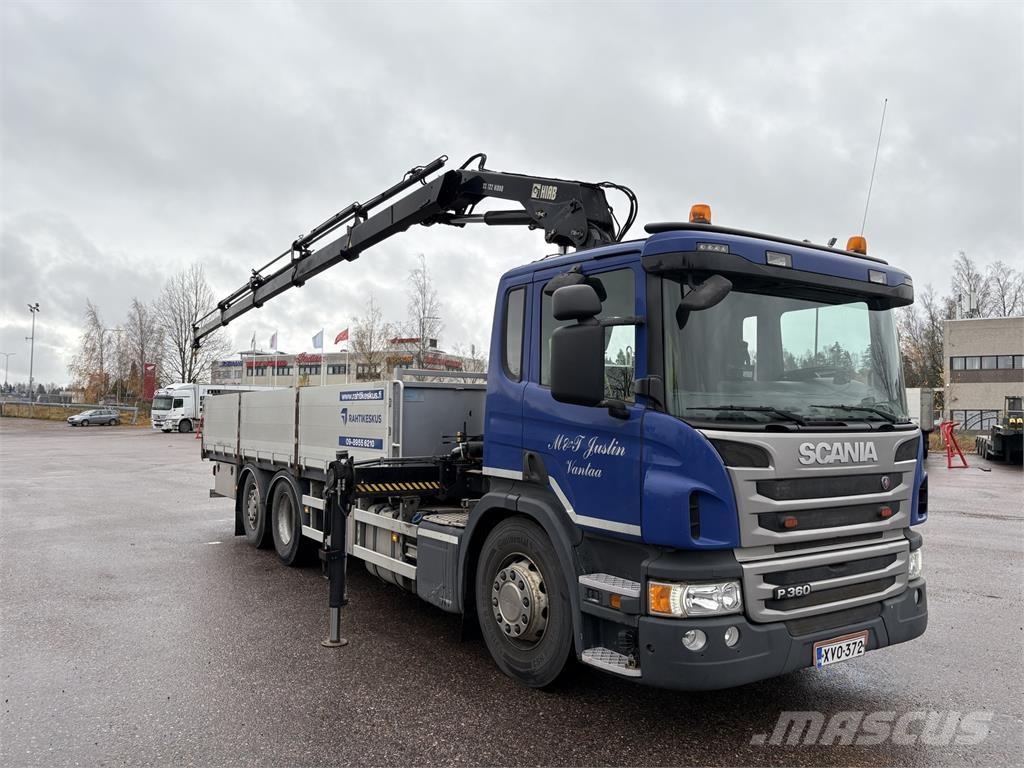 Scania P360 6x2*4 Tovornjaki z žerjavom