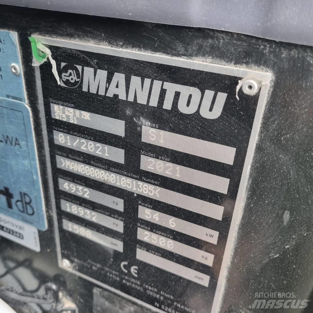 Manitou MLT 625-75 H Teleskopski viličarji