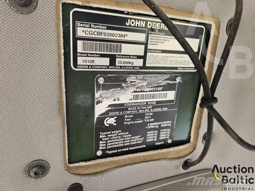 John Deere 1010 E Forwarderji