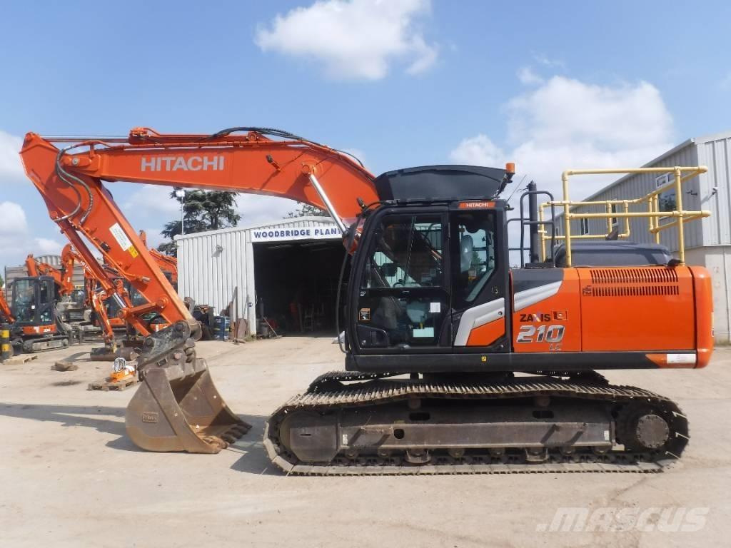 Hitachi ZX 210 LC-7 Bagri goseničarji