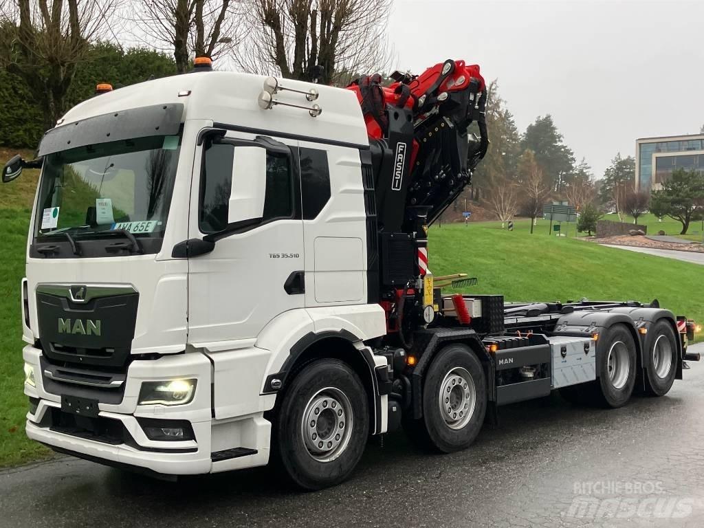 MAN TGS 35.510 Tovornjaki z žerjavom