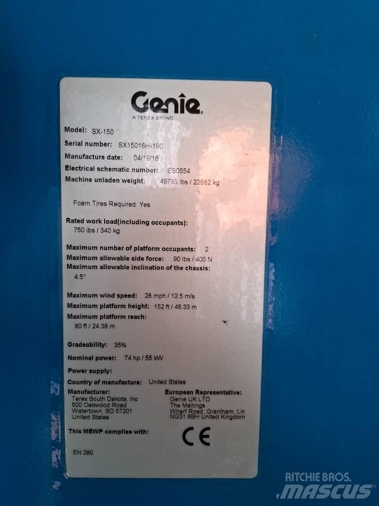 Genie SX 150 Teleskopske dvižne ploščadi