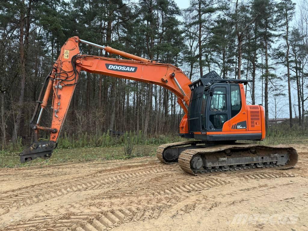 Doosan DX 235 LCR Bagri goseničarji