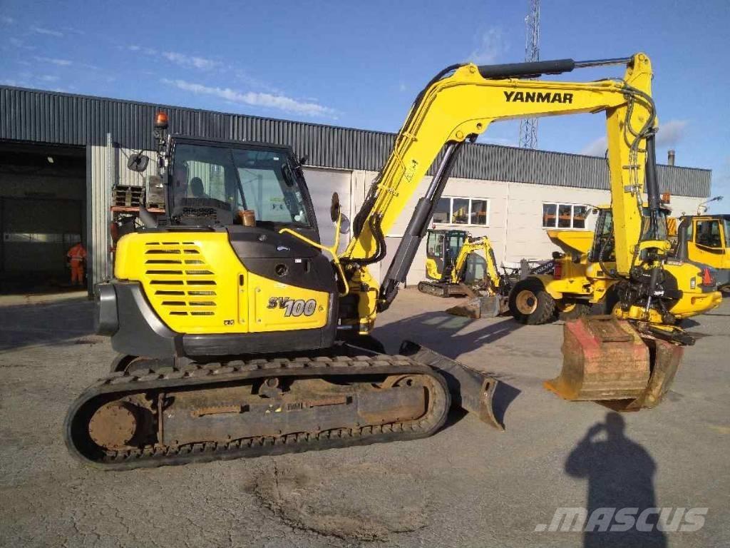 Yanmar SV 100-2A Midi bagri 7t – 12t