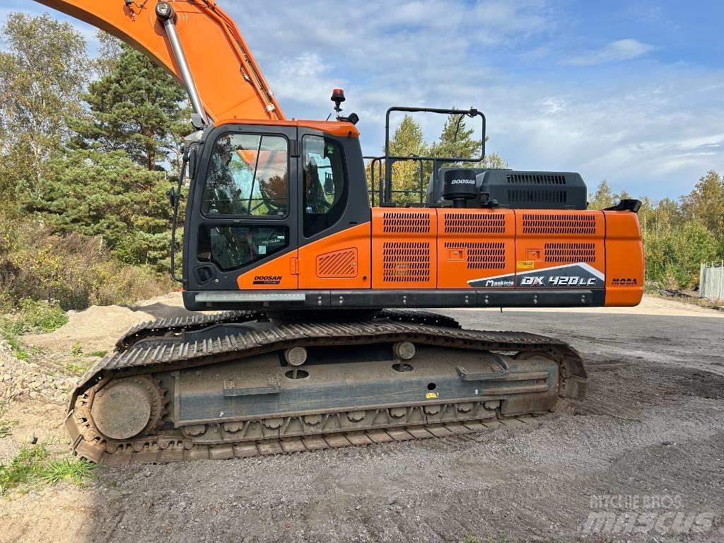 Doosan DX 420 LC-7 Bagri goseničarji