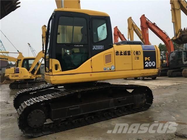 Komatsu pc200-7 Bagri goseničarji