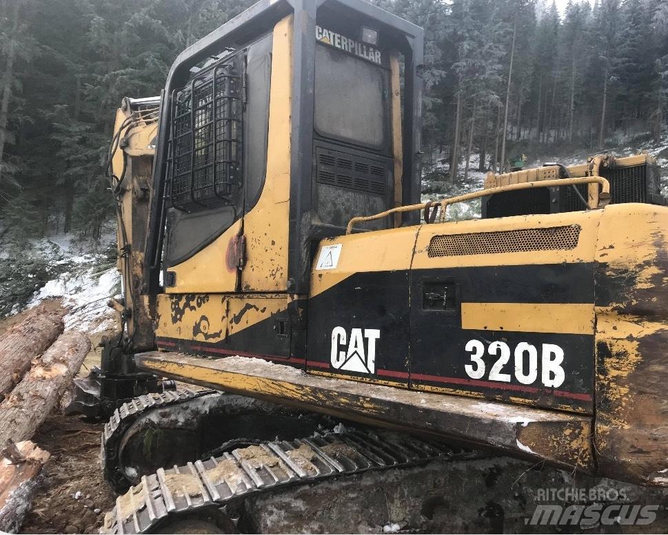 CAT 320 B Bagri goseničarji