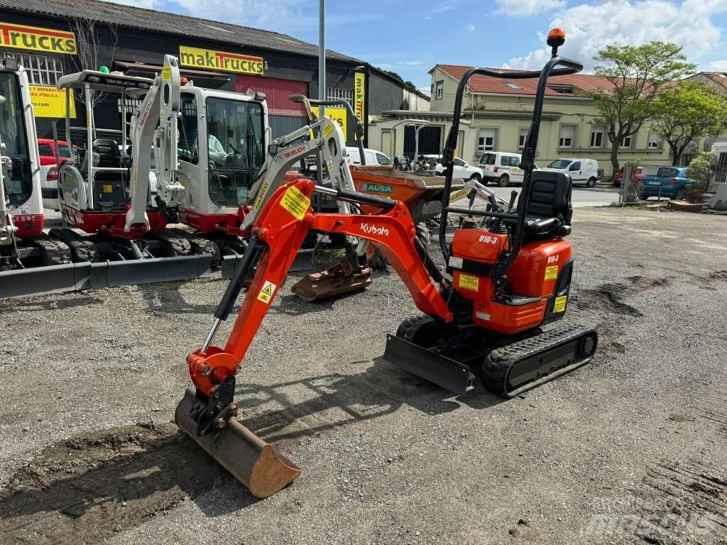 Kubota U 10-3 Mini bagri <7t