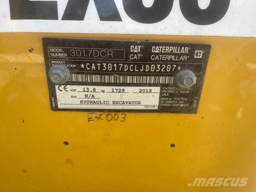 CAT 301.7 CR Mini bagri <7t