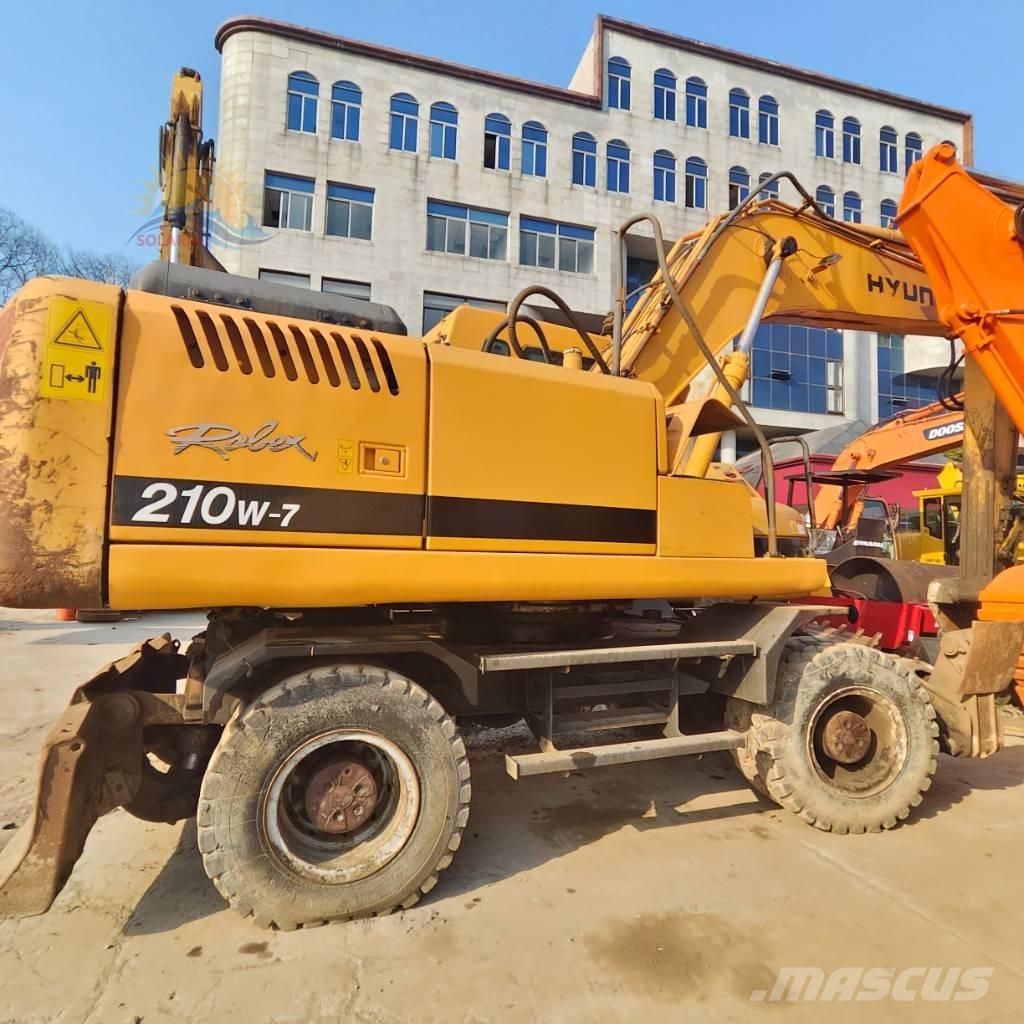 Hyundai Robex 210W-7 Bagri na kolesih