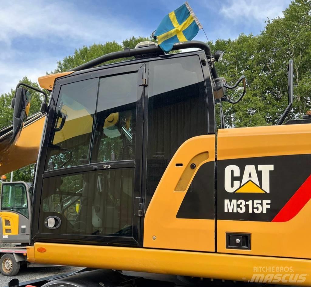 CAT 315 F Bagri na kolesih