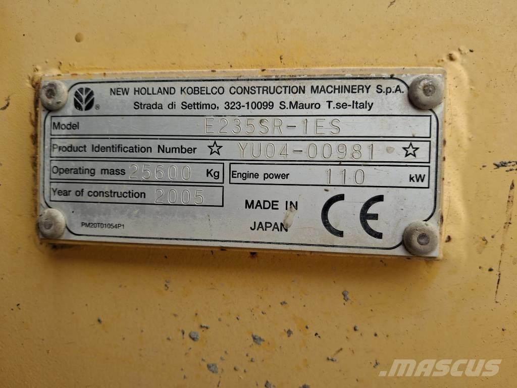 New Holland E 235 SR Bagri goseničarji