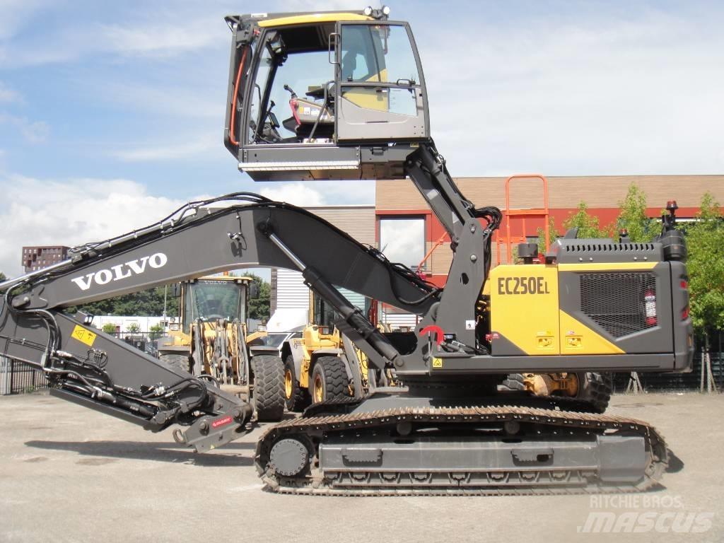 Volvo EC 250 EL Bagri goseničarji