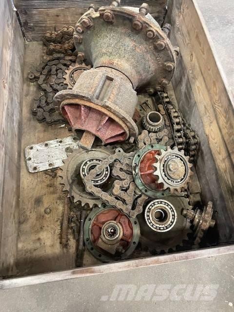 Ösa 250 Podvozje in vzmetenje