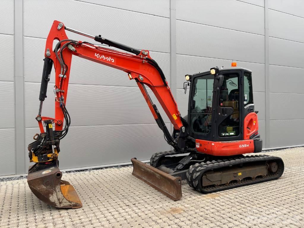 Kubota U 55-4 Mini bagri <7t