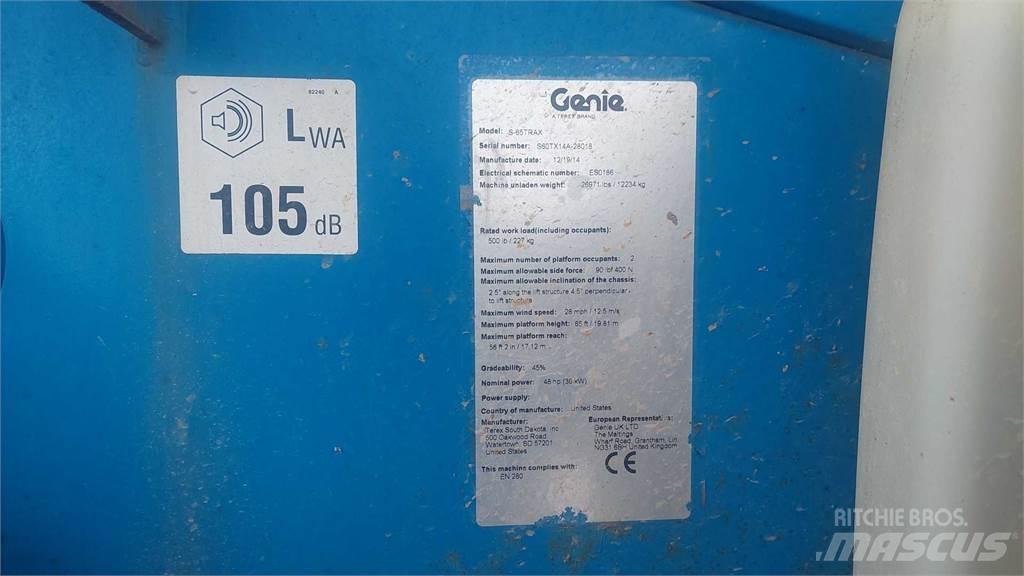 Genie S65TRAX Druga dvigala in dvižne ploščadi