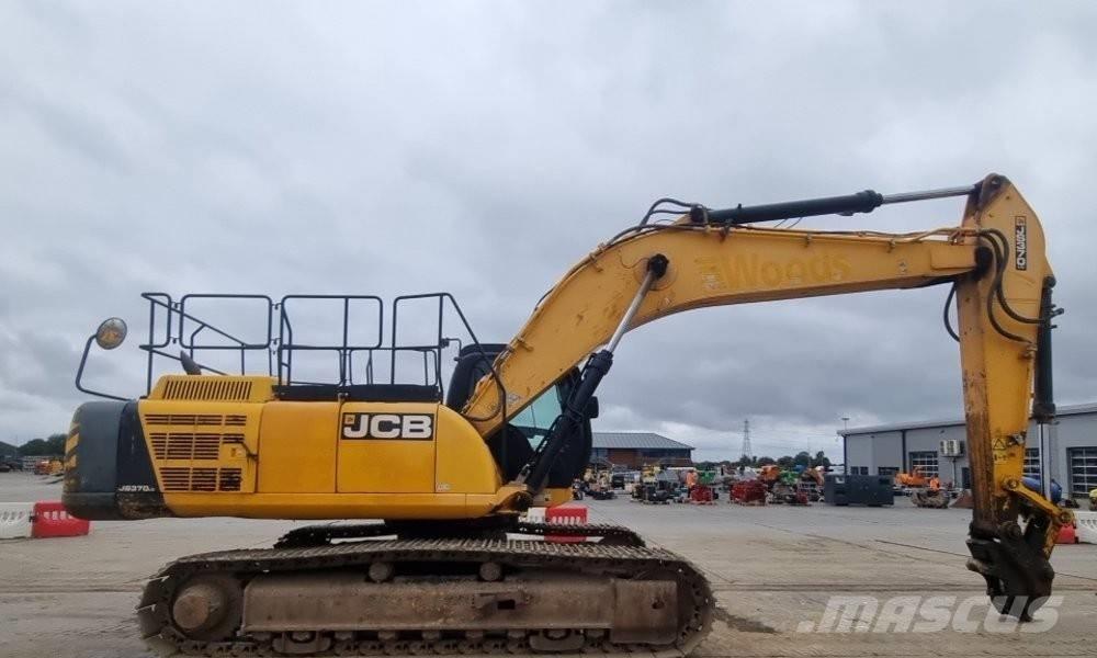 JCB JS 370 LC Bagri goseničarji